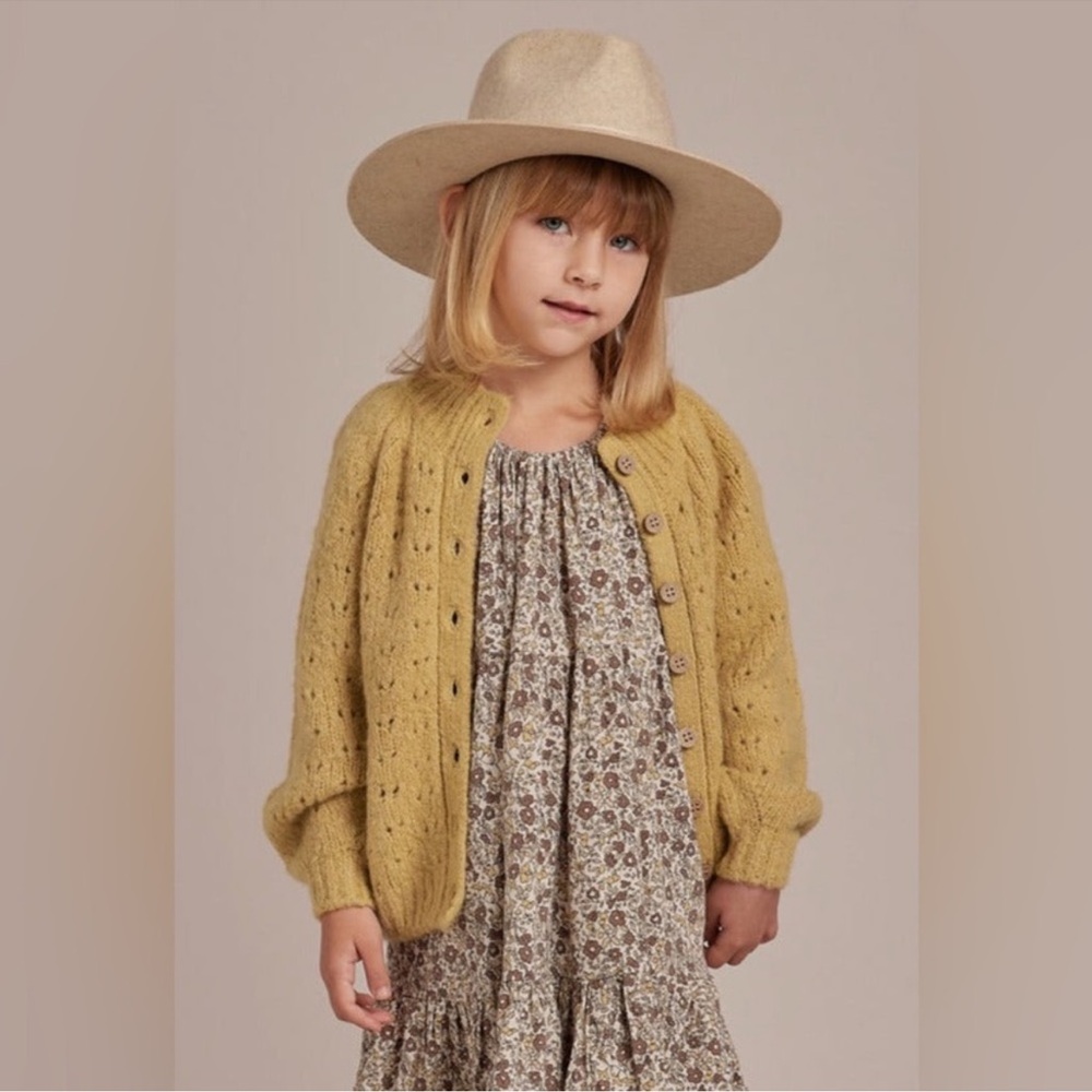 Rylee + Cru Tulip Cardigan || Ochre